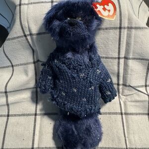 vintage ty beanie babies - Orin Blue Bear In Sweater